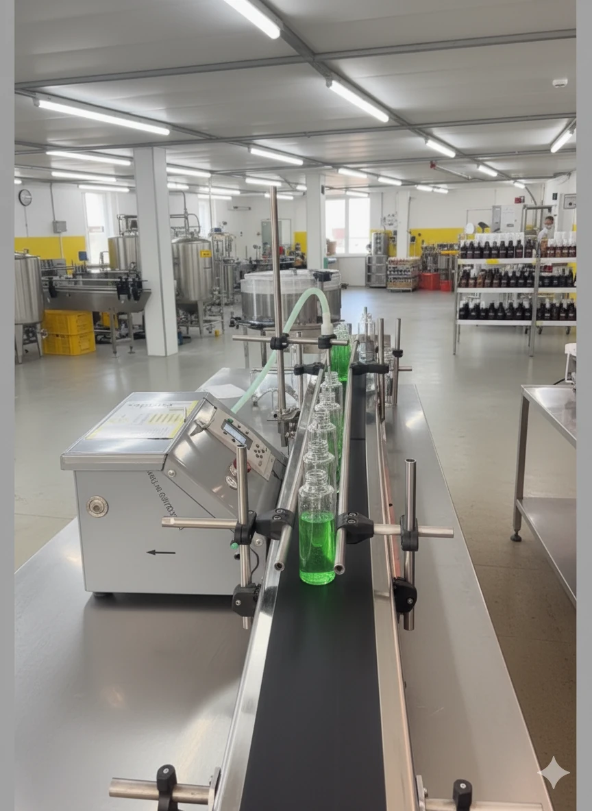 Candes CAN-KD3200 Otomatik Konveyörlü Sıvı Dolum Makinesi (20–3500 ml)